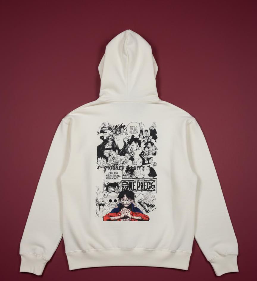 One Piece Manga  Hoodie – Minimal Streetwear Edition